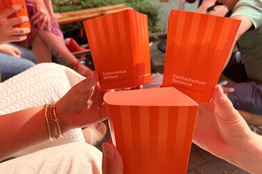 Three popcorn bags in FH design