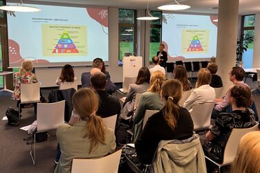 Presentation situation at the Best Practice Day